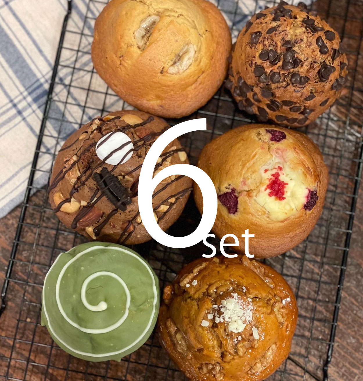 マフィン6個セット